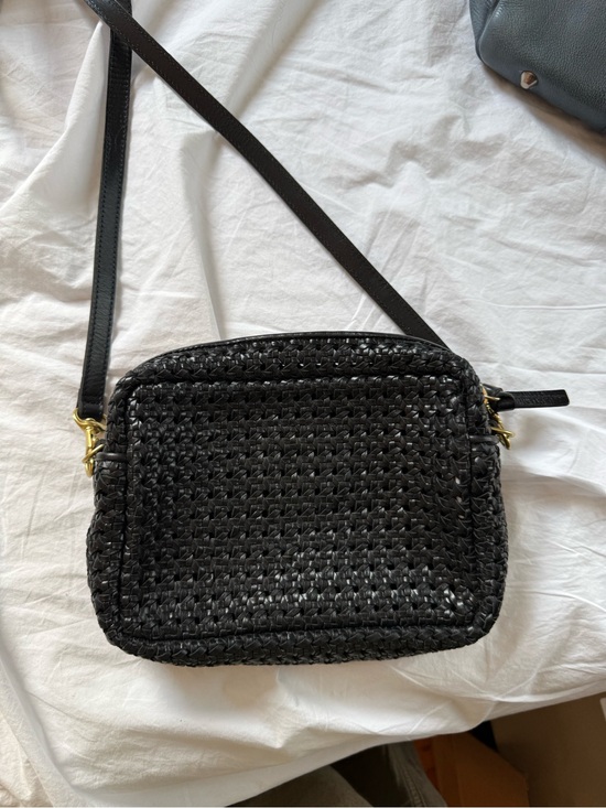 Clare V. Handbags - Black Woven Crossbody Bag - Clare V